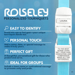 Load image into Gallery viewer, Custom Buckle Personalised Quick and Slow Release Medical Nurse Tourniquet
